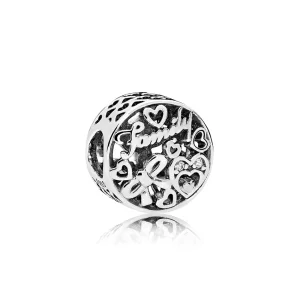 (slika za) PANDORA Family Tribute Clear CZ obesek - 796267CZ