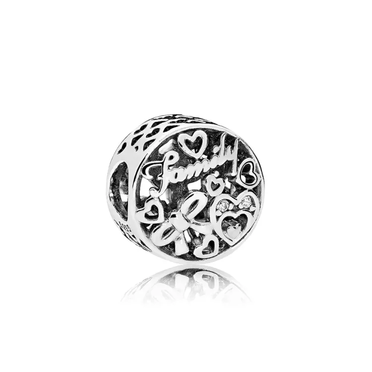 PANDORA Family Tribute Clear CZ obesek - 796267CZ