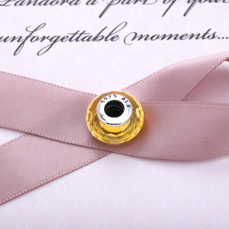 (slika za) PANDORA Fascinantna oker perla - 791629 - Ogled 3