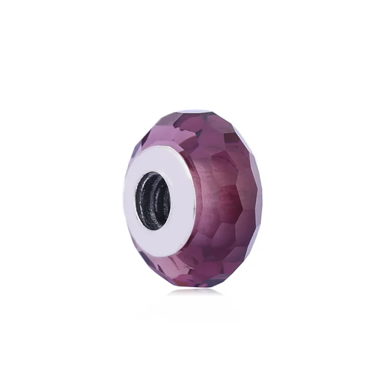 PANDORA Fascinantni vijolični obesek, Murano steklo - PL00018-1