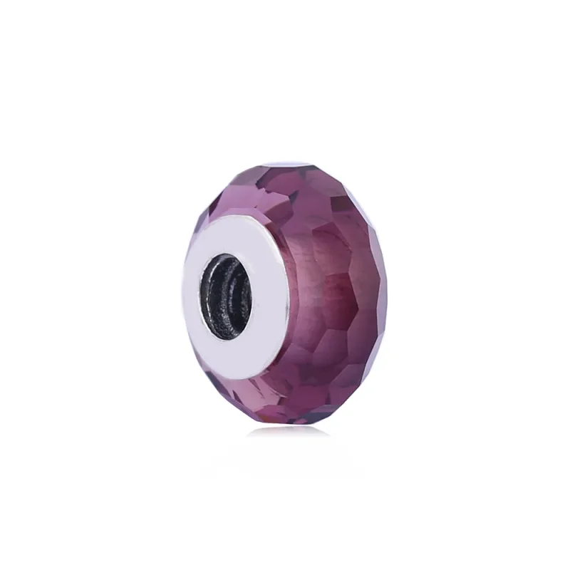(slika za) PANDORA Fascinantni vijolični obesek, Murano steklo - PL00018-1