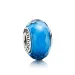 PANDORA Fascinating Aqua, perla iz muranskega stekla - 791607