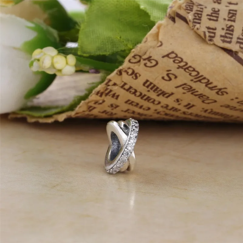 (slika za) PANDORA Galaxy Spacer Clip, Clear CZ - 791994CZ - Ogled 2