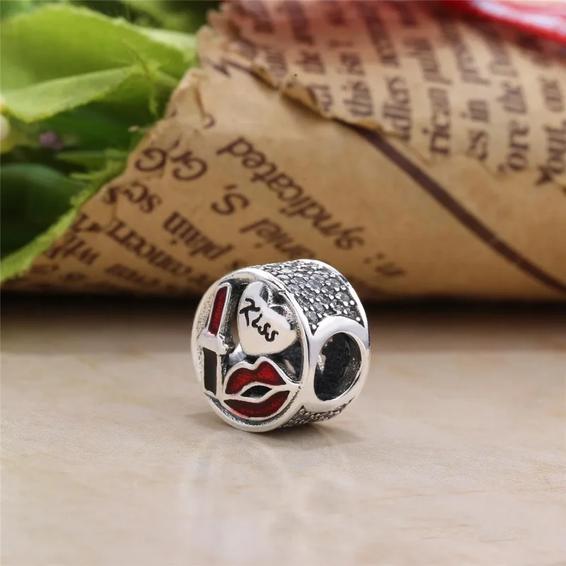 (slika za) PANDORA Glamour Kiss Charm - 796324ENMX - Ogled 3