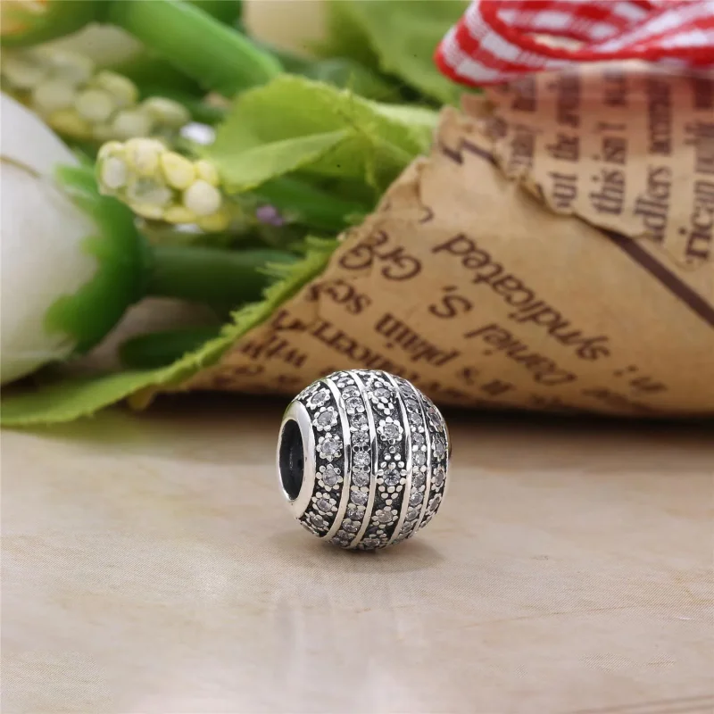 (slika za) PANDORA Glittering Shapes Clear CZ Charm - 796243cz - Ogled 2