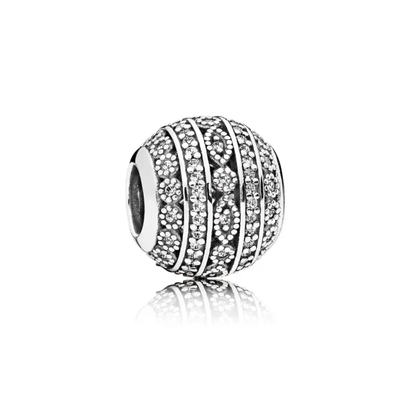 (slika za) PANDORA Glittering Shapes Clear CZ Charm - 796243cz - Slika izdelka