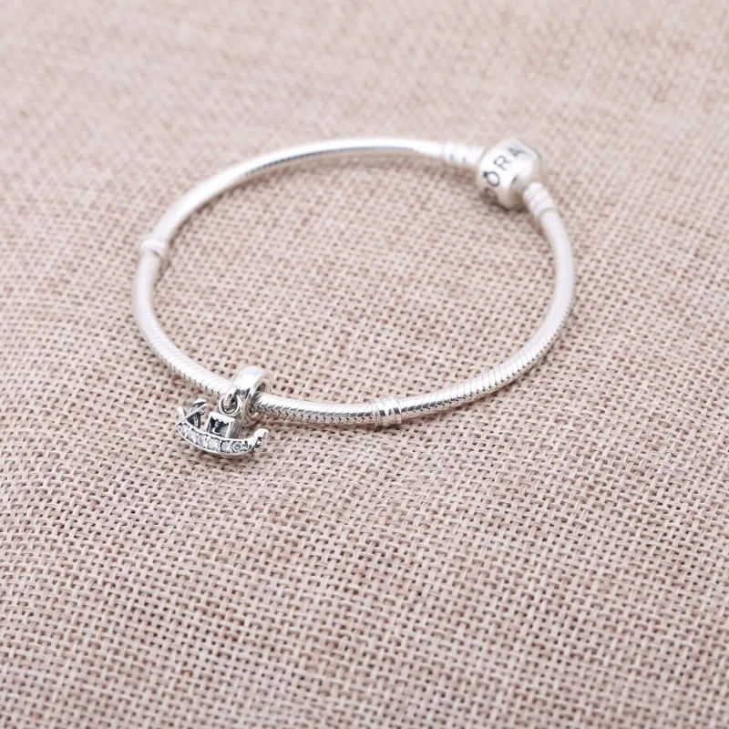 (slika za) PANDORA Gondola, prozoren obesek Cz - 791143CZ - Ogled 2