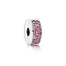PANDORA Honeysuckle Pink Shining Elegance Spacer Clip - 791817HCZ PANDORA Honeysuckle Pink Shining Elegance Spacer Clip - 791817HCZ