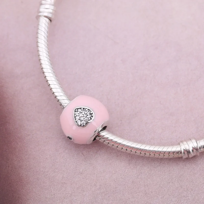 (slika za) PANDORA I Love Pet Pink Charm - PD0042-1 - Ogled 4