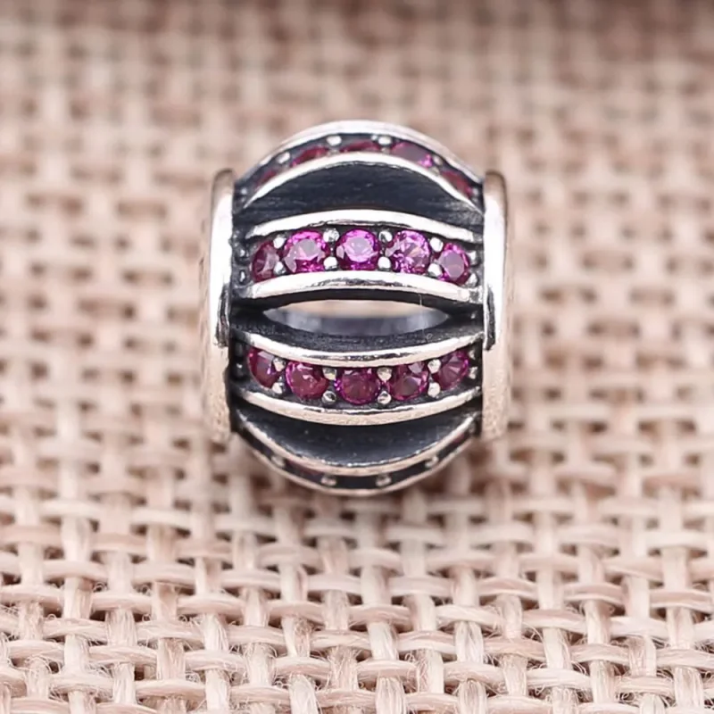 (slika za) PANDORA Leading Lady, Fancy Pink Cz Charm - 791115CZS - Ogled 2