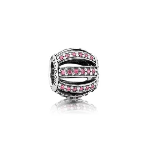 (slika za) PANDORA Leading Lady, Fancy Pink Cz Charm - 791115CZS