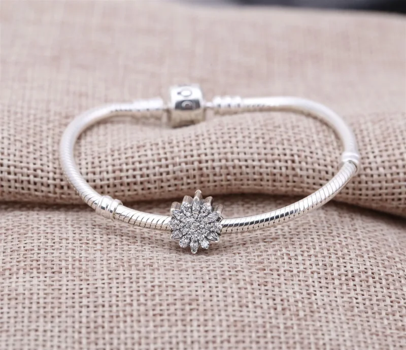 (slika za) PANDORA Ledeni kristal, Clear Cz Charm - 791764CZ - Ogled 2