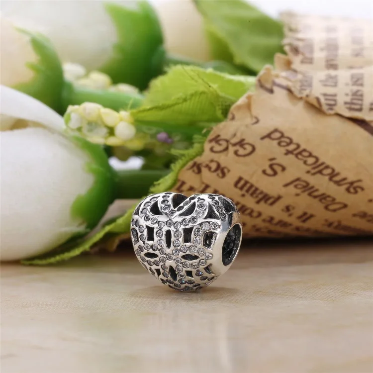 PANDORA Love Appreciation Charm, prozorno CZ 14K zlato - 750837CZ