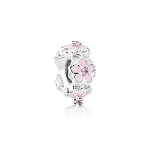 (slika za) PANDORA Magnolia Bloom Charm Distančnik - 792088PCZ