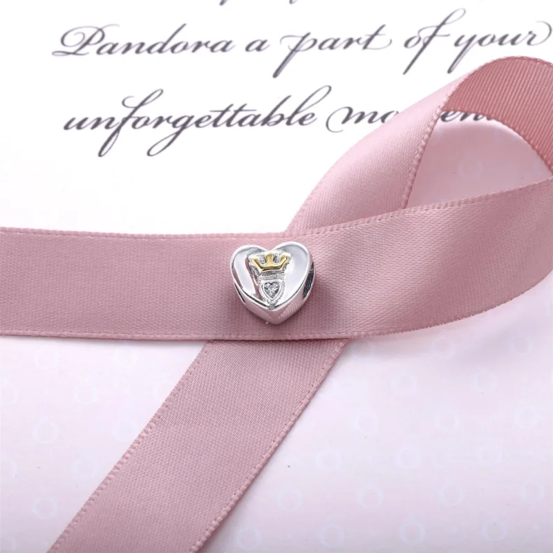 (slika za) PANDORA Majestic Heart Charm - 791739CZ - Ogled 2