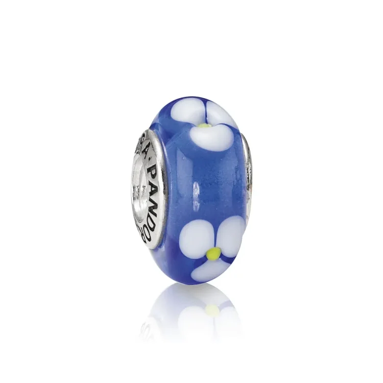 PANDORA modra rožna perla - 790609