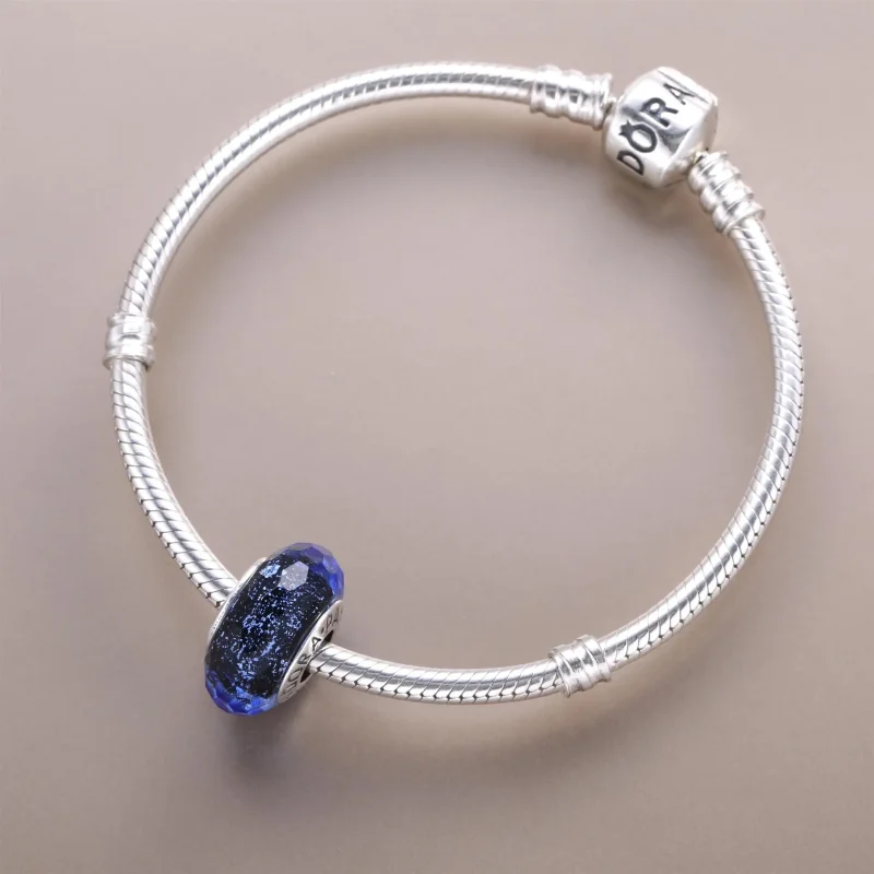 (slika za) PANDORA modri fascinanten obesek v prelivih - 791646 - Ogled 4