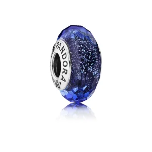 (slika za) PANDORA modri fascinanten obesek v prelivih - 791646