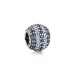 PANDORA Nautical Pavé Lights Charm, Blue Crystal Clear C - 791172NCB