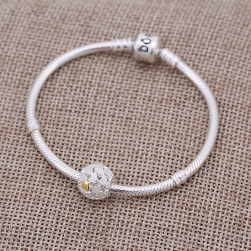 (slika za) PANDORA Obesek Abundance of Love Openwork Charm - 791283EN23 - Ogled 3