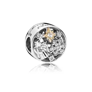 (slika za) PANDORA obesek Celestial Wonders, prozoren CZ - 796363CZ