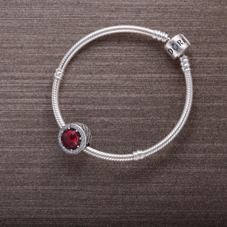 PANDORA Obesek Cerise Radiant Hearts - 791725NCC