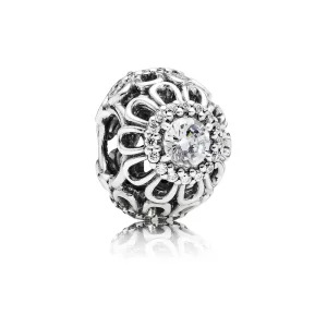 (slika za) PANDORA obesek Floral Brilliance Openwork - 791260CZ