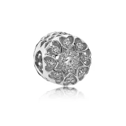 PANDORA Obesek Hearts of Silver - 750841CZA