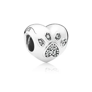 (slika za) PANDORA Obesek I Love My Pet - 791713CZ