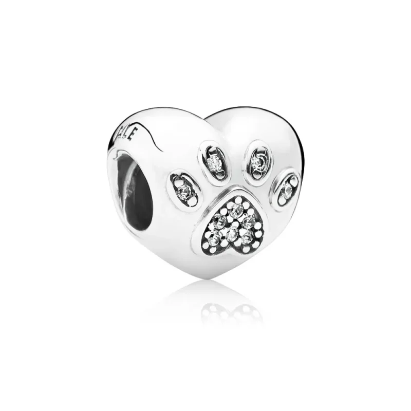 (slika za) PANDORA Obesek I Love My Pet - 791713CZ - Slika izdelka