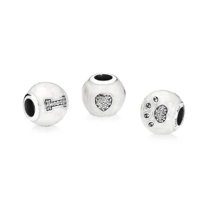 (slika za) PANDORA obesek I Love My Pets - 791712CZA
