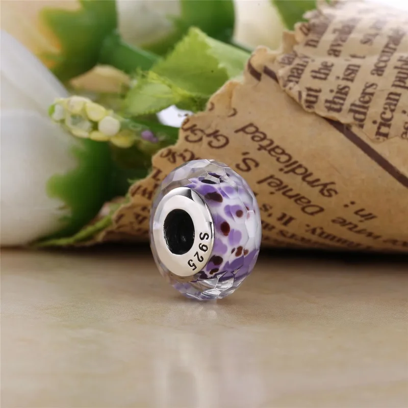 (slika za) PANDORA Obesek iz morskega stekla Shoreline, Murano steklo - 791608 - Ogled 4