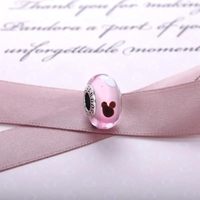 (slika za) PANDORA Obesek iz muranskega stekla Ikona Mickey Mouse - 7501055890728P - Ogled 3