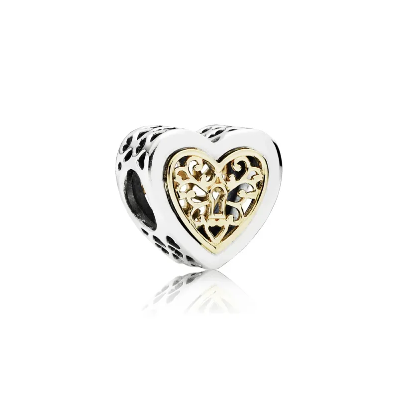 (slika za) PANDORA obesek Locked Love Openwork - 791740 - Slika izdelka