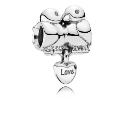 PANDORA obesek Love Birds - 791033