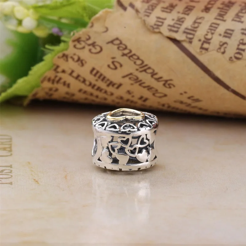 (slika za) PANDORA obesek Loving Circle, prozoren CZ - 792009CZ - Ogled 3