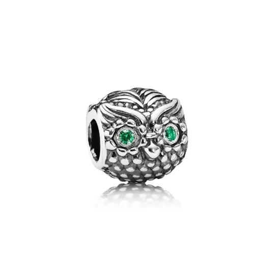 (slika za) PANDORA obesek modre sove - 791211CZN
