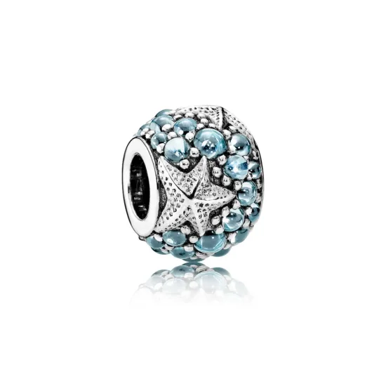 (slika za) PANDORA Obesek Oceanic Morske zvezde - 791905CZF