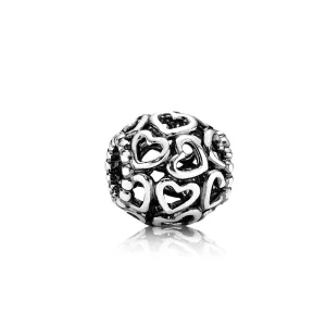 (slika za) PANDORA Obesek odprto srce - 790964