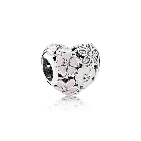 (slika za) PANDORA obesek Poetic Blooms - 791825ENMX