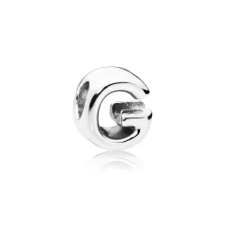 PANDORA obesek črka G - 797461