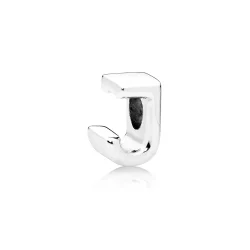 PANDORA obesek črka J - 797464