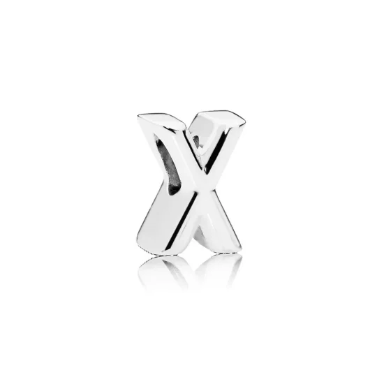 (slika za) PANDORA obesek črka X - 797478