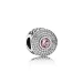 PANDORA Obesek Rosy Radiant Splendor - 791763NBP
