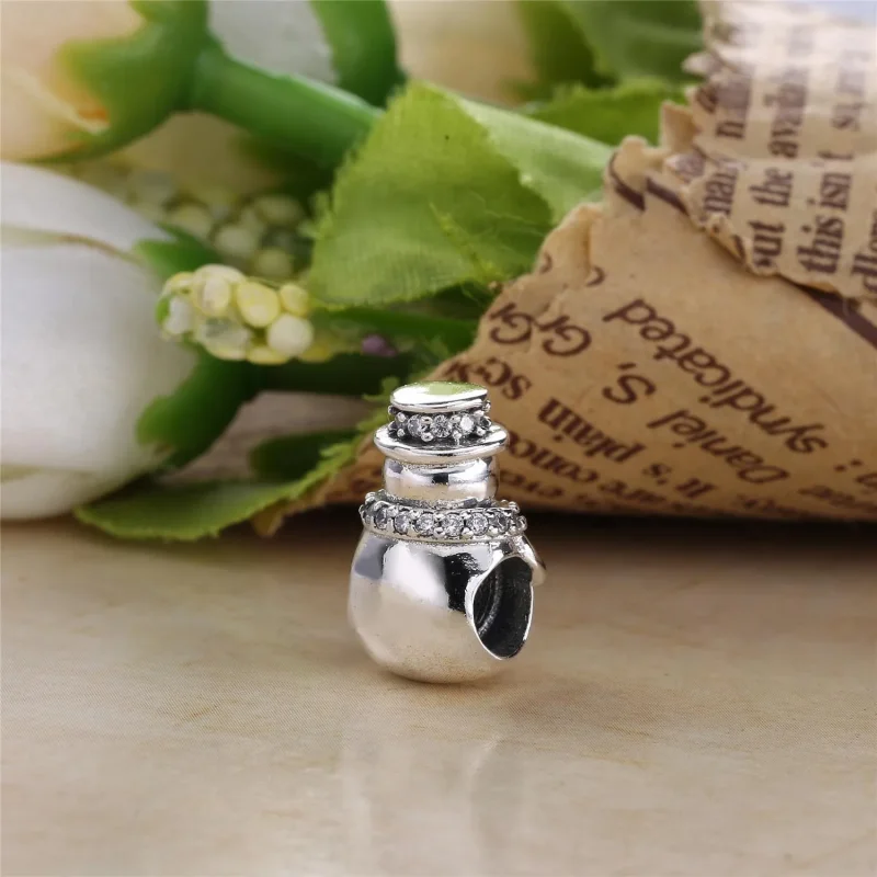 (slika za) PANDORA Obesek snežak, prozoren CZ - 792001CZ - Ogled 4