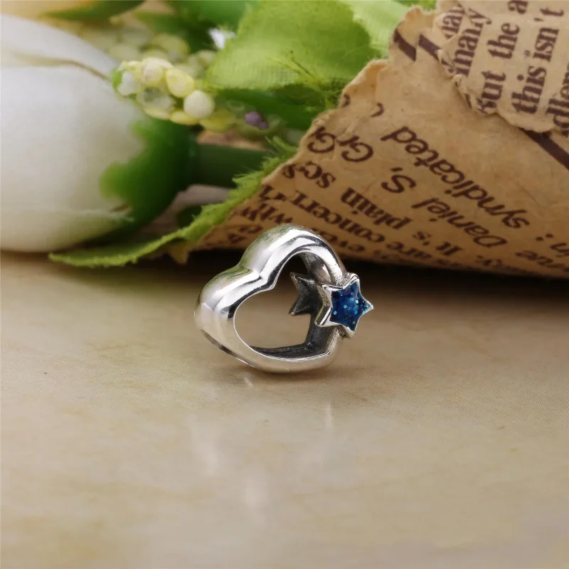 (slika za) PANDORA obesek Srce z zvezdico - hz8B8pf6 - Ogled 4