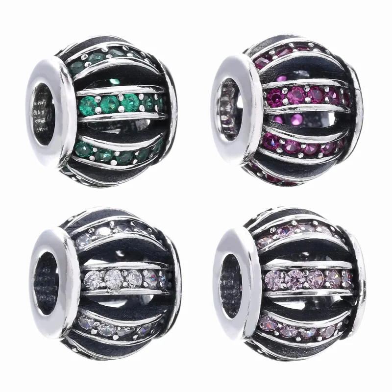 (slika za) PANDORA Obesek vodilne dame, prozoren cz - 791115CZ - Ogled 5