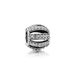 PANDORA Obesek vodilne dame, prozoren cz - 791115CZ