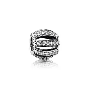(slika za) PANDORA Obesek vodilne dame, prozoren cz - 791115CZ