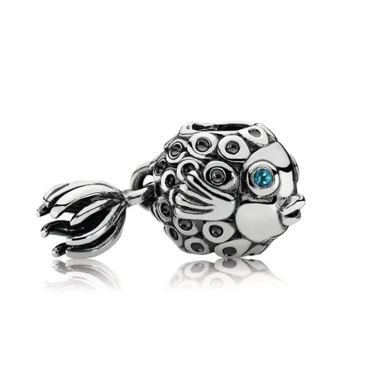 (slika za) PANDORA Obesek z angelsko ribo - 791108TPP